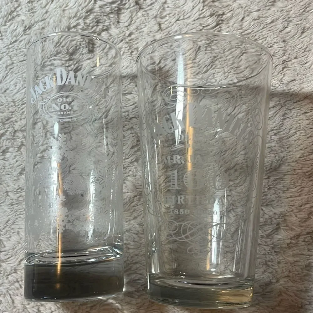Jack Daniels 160th birthday glass bundle